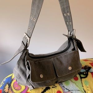 Gray Hemp Bag